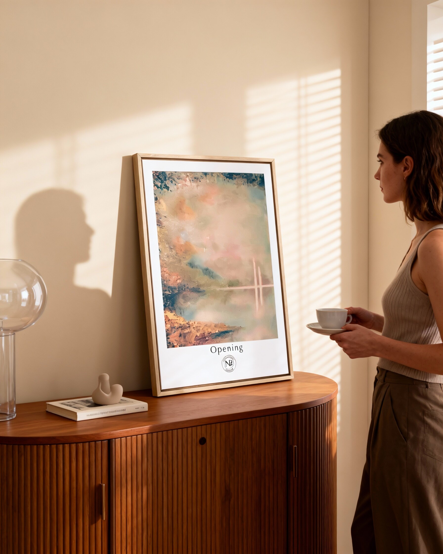 ”Opening” fine art print, av Nina Björk