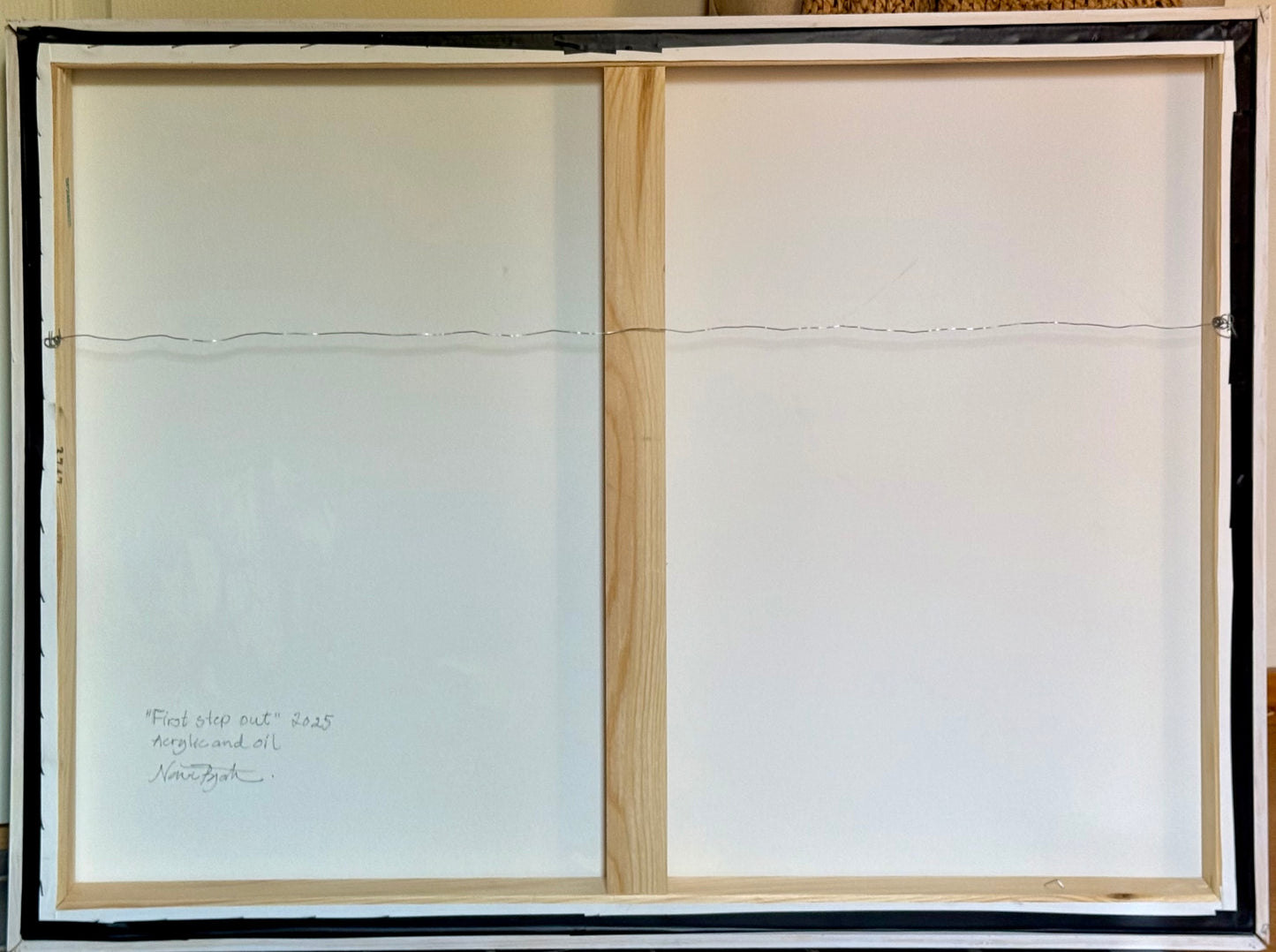 First step out - original