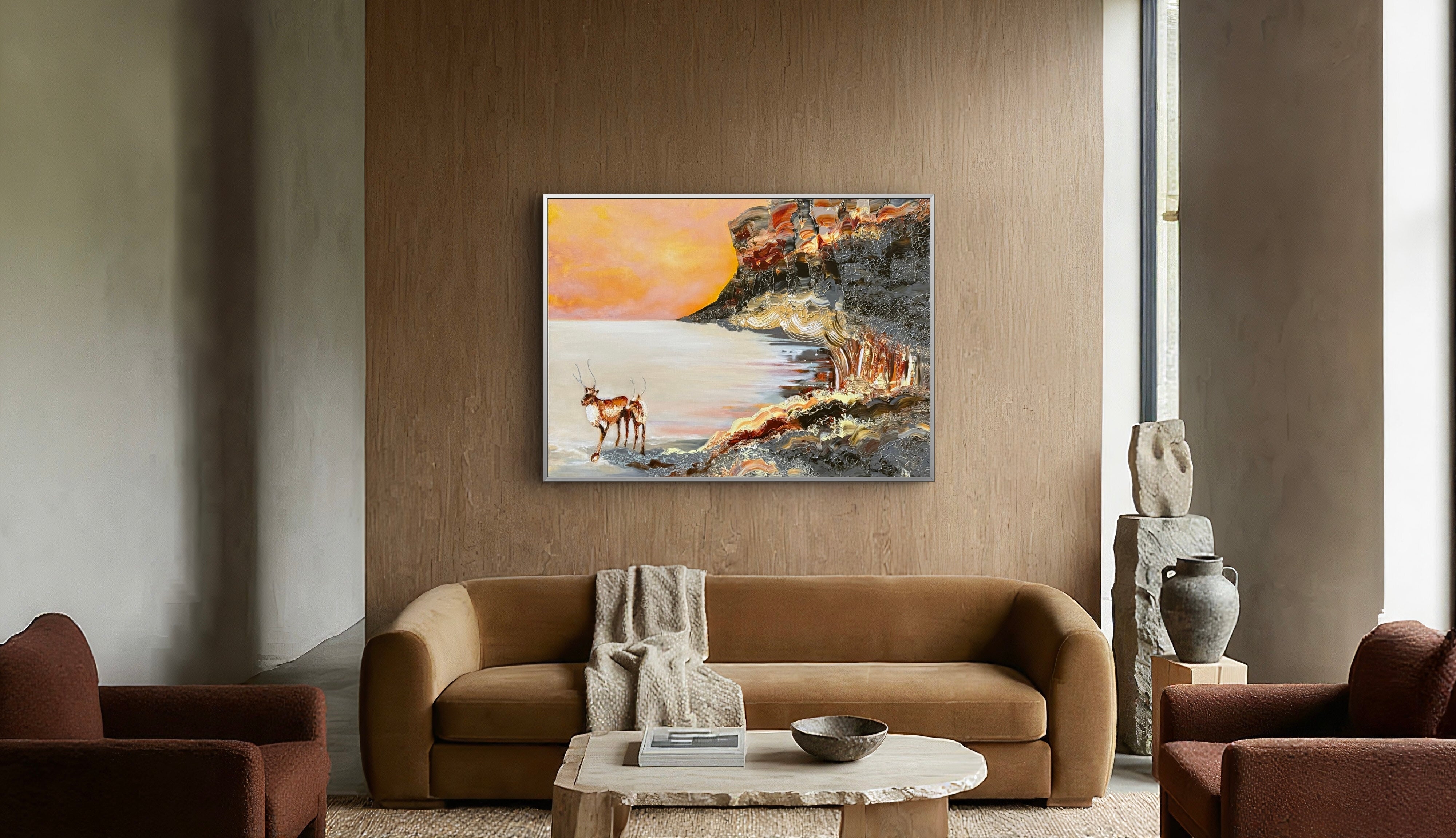 Nina Björk Art – Contemporary Swedish artist | Abstract landscape