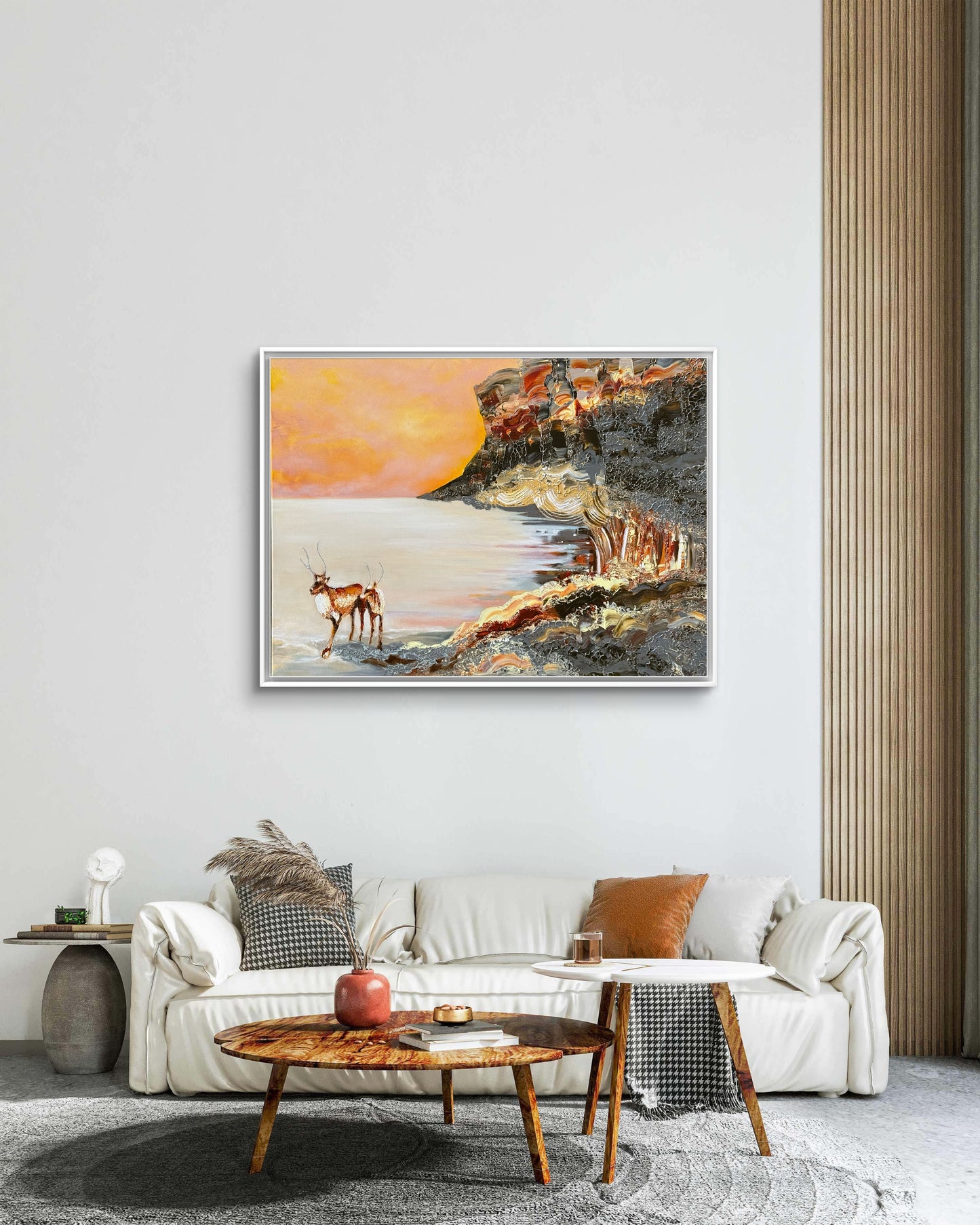 First step out - original