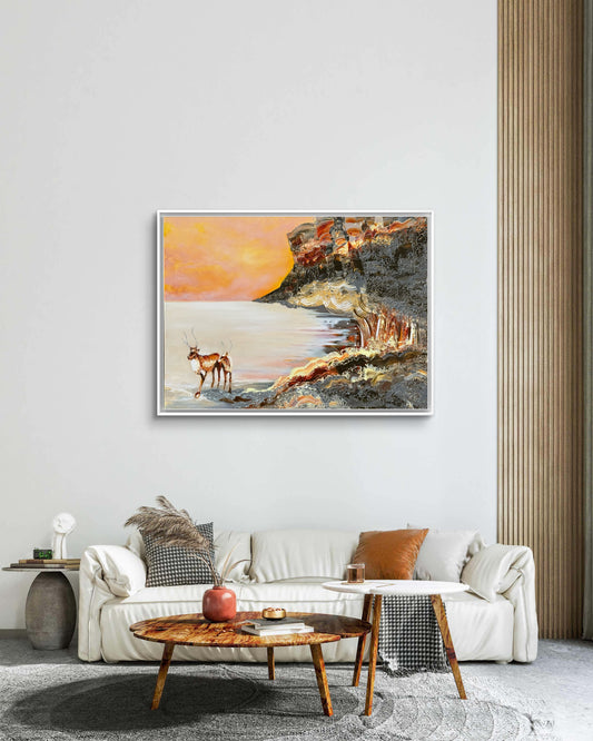 First step out - original