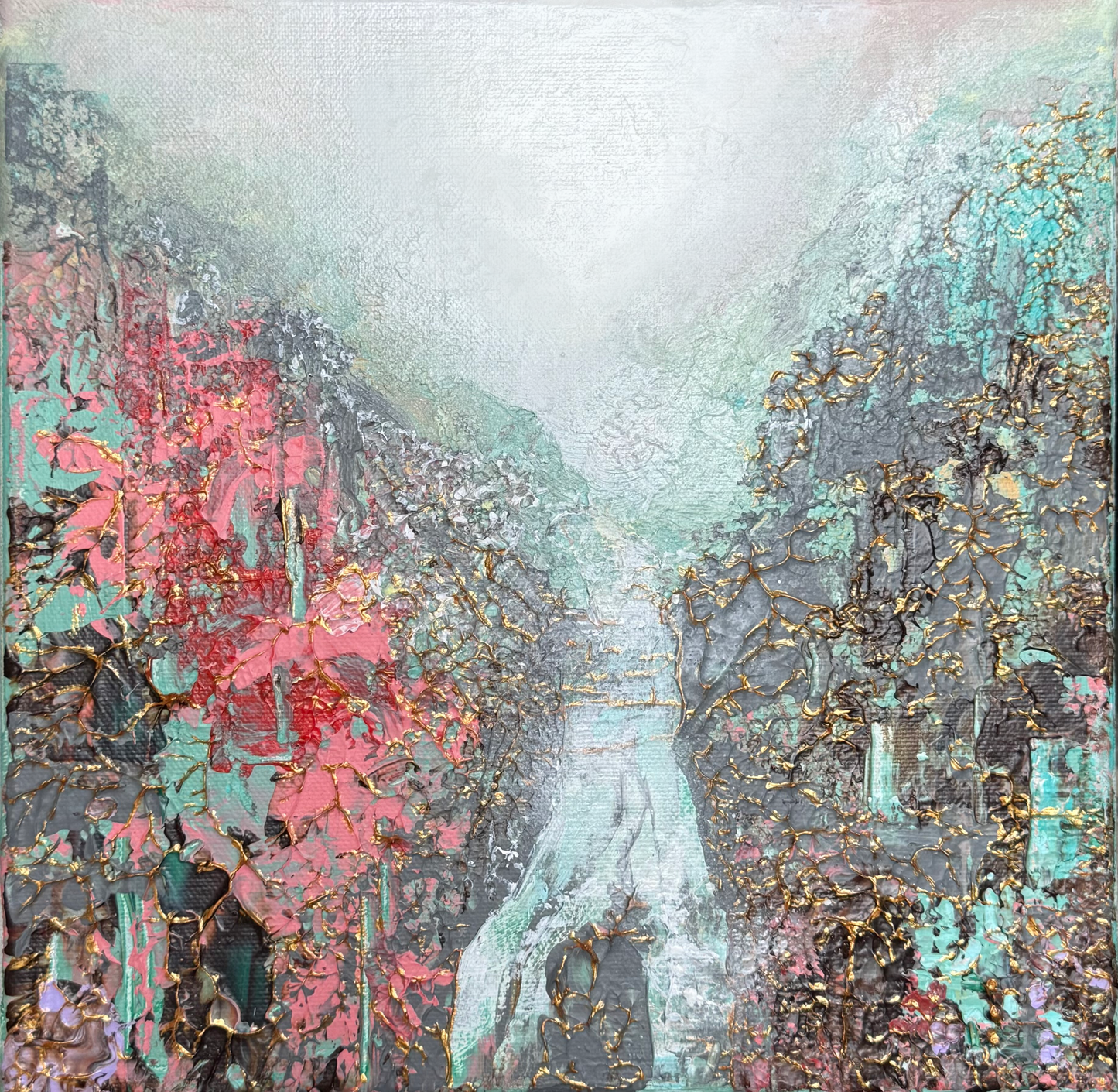 Crystal waterfall - Original