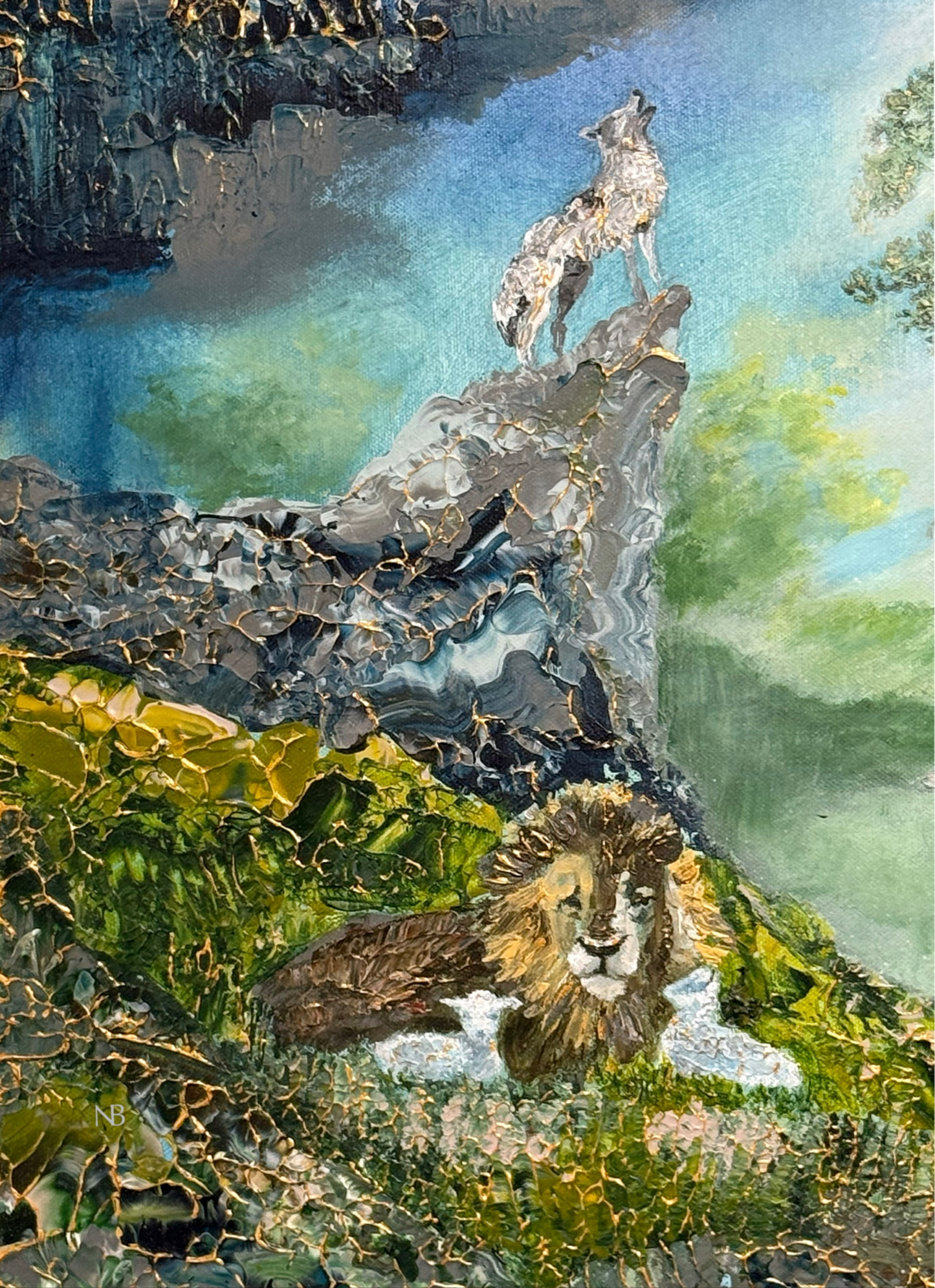 Lionheart fine art print