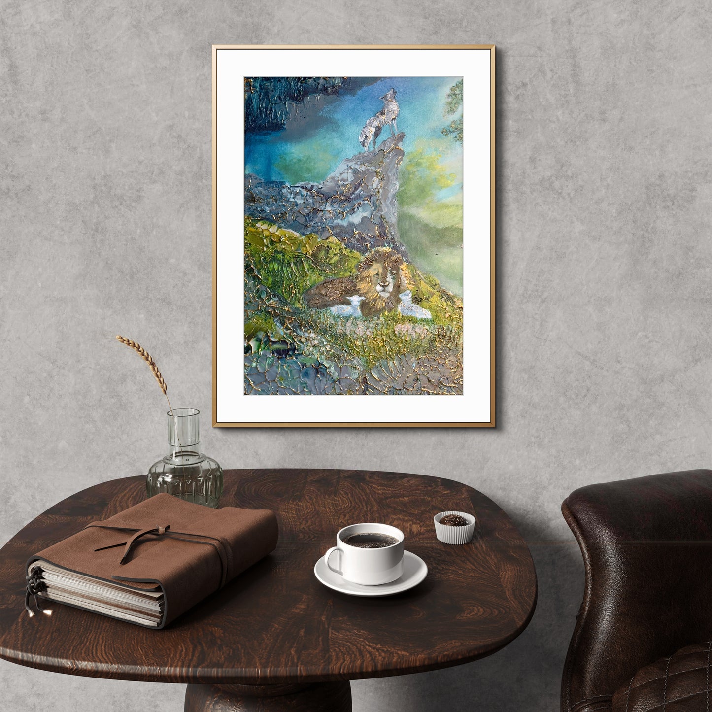 Lionheart fine art print