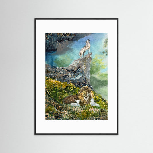 Lionheart fine art print