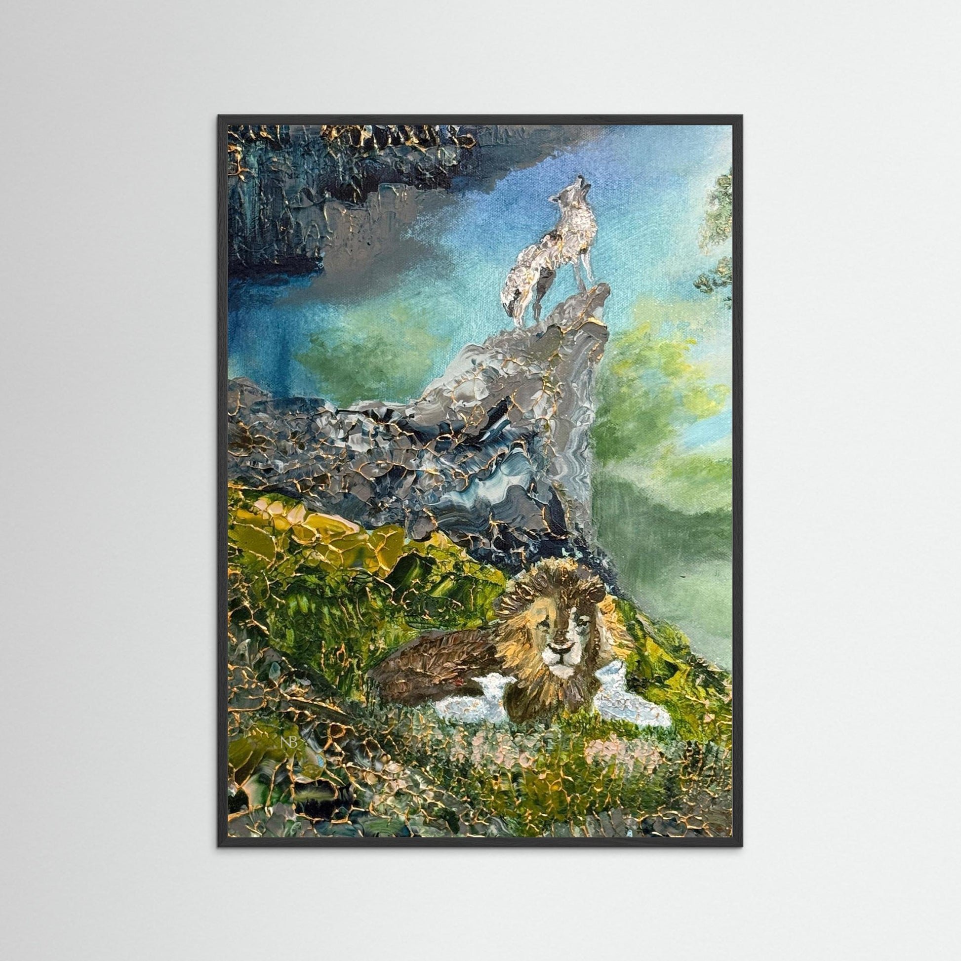 Lionheart fine art print